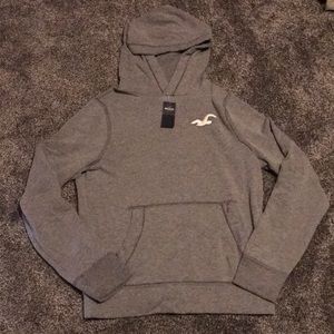 NWT Gray Hollister Hoodie